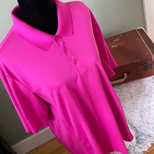 Beautiful Pink Men’s Fila Golf Shirt XXL